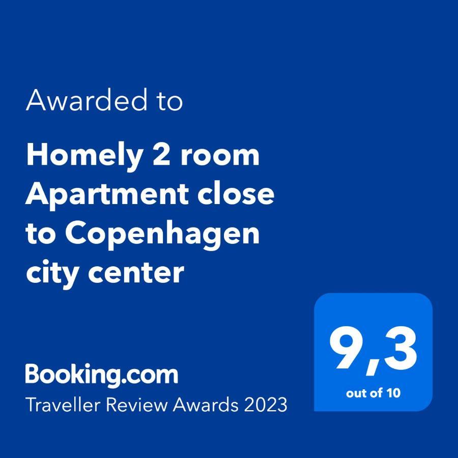 Homely 2 Room Apartment Close To Copenhagen City Center ภายนอก รูปภาพ